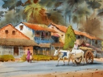 Painting by Anwar Husain