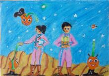 painting by Abhipsha Chakrabarti