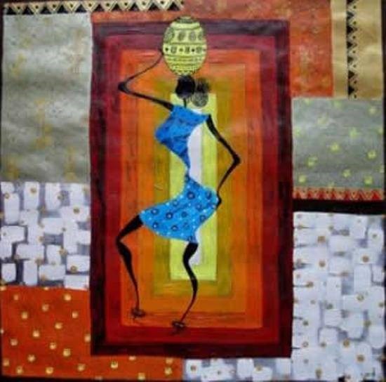 Woman I, painting by Prachi Gorwadkar