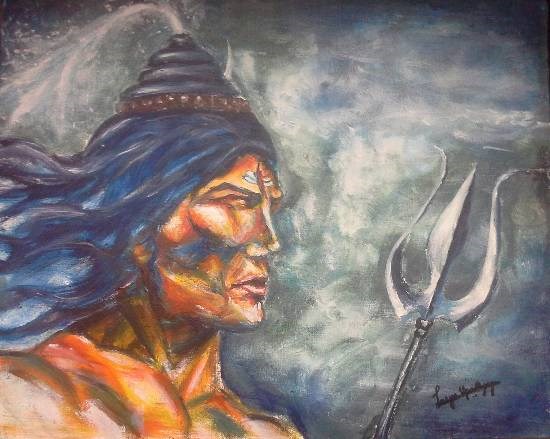 HARA, painting by Lasya Upadhyaya