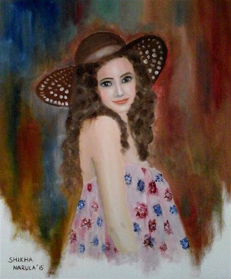 Blush, painting by Shikha Narula