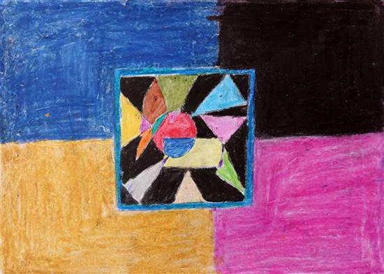 Painting by Suraj Chaudhary - Object drawing - geometric shapes