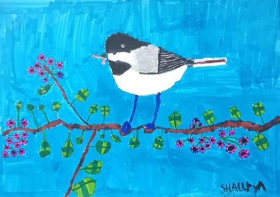 Painting by Shaurya Mittal - Little Bird