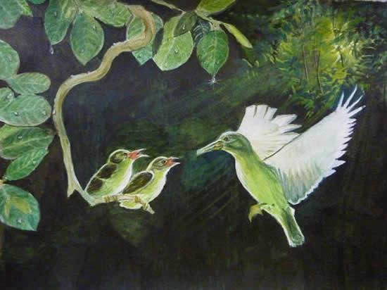 Painting by Mrudula Bapat - Tidbits