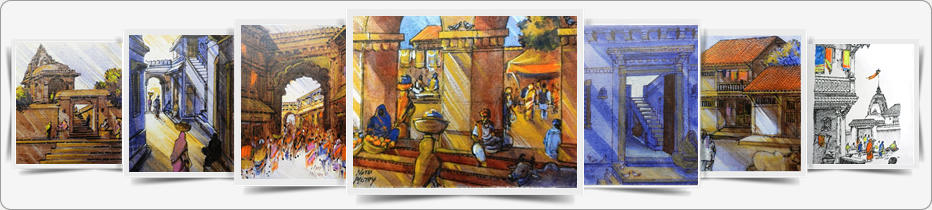 Heritage - Paintings by Natu Mistry