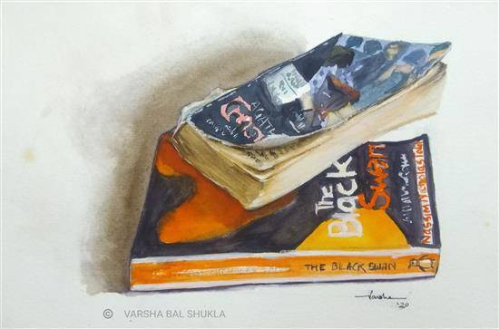 Words, Painting by Artist Varsha Shukla Words, Painting by Artist Varsha Shukla
