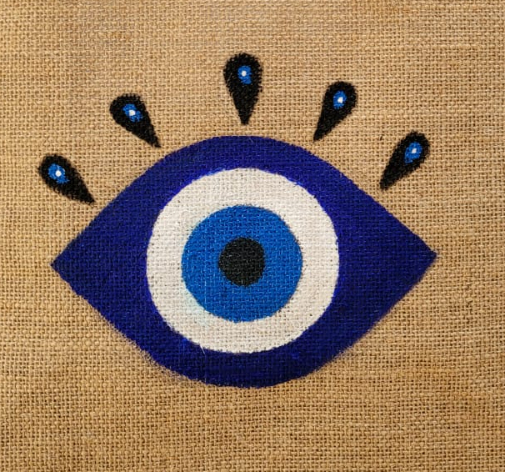 Design  by Varsha Shukla - The Evil Eye