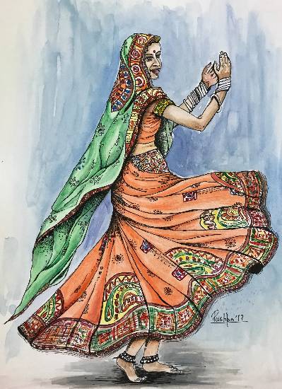 Paper Geeta Dutt Pencil Potrait Sketch, Size: 8.3*11.7
