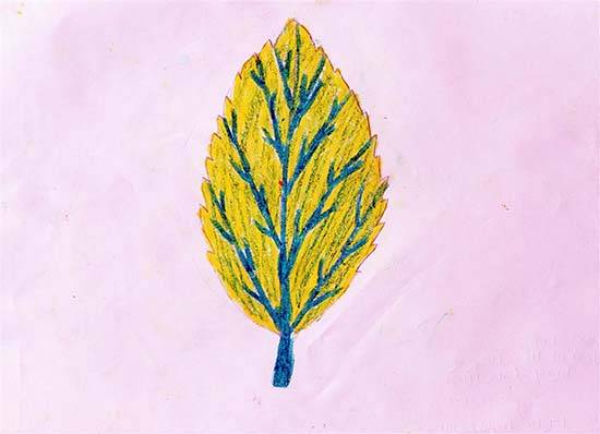 Abstract Leaf - Art Print