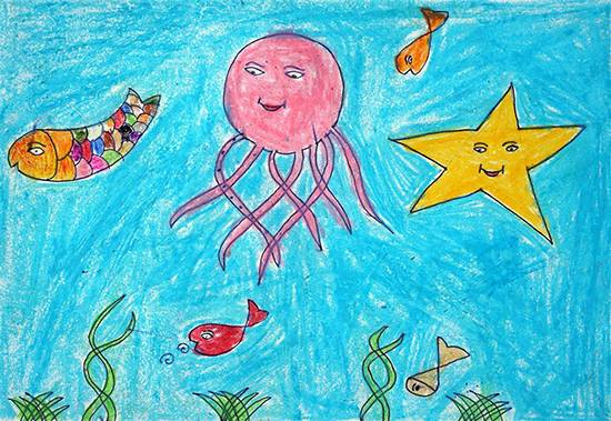 Pin by Leslie Gerard on C Life | Sea creatures drawing, Underwater  wallpaper, Beautiful sea creatures