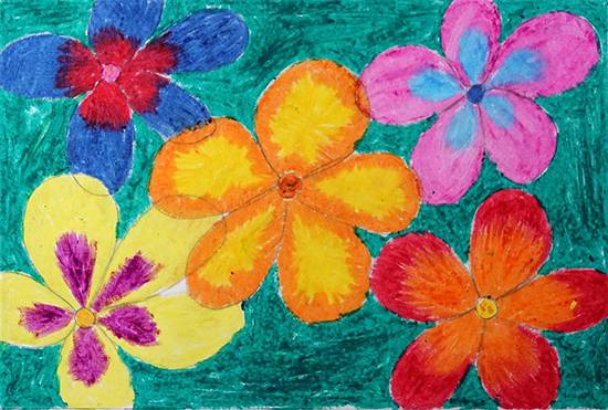 Painting  by Ravina Dadoda - Flower Art