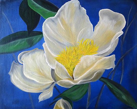 Painting  by Swati Gogate - A bloom