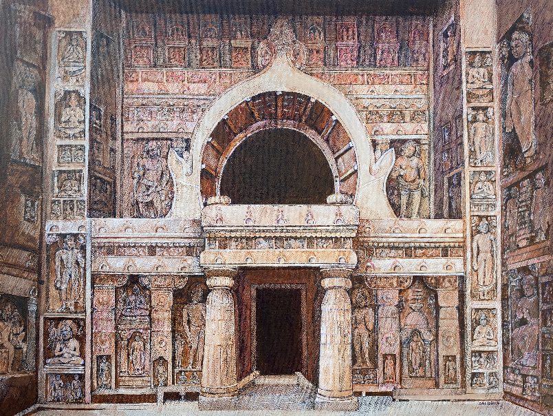 Ajanta Caves Indiaart Search Result   23302 