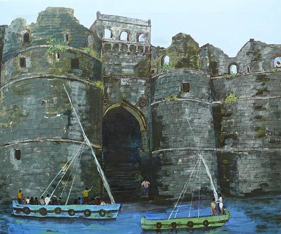 murud-janjira-painting-by-sandhya-ketkar