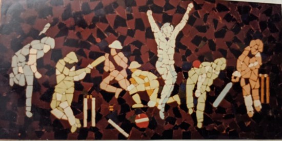 T 20, painting by Sandhya Ketkar