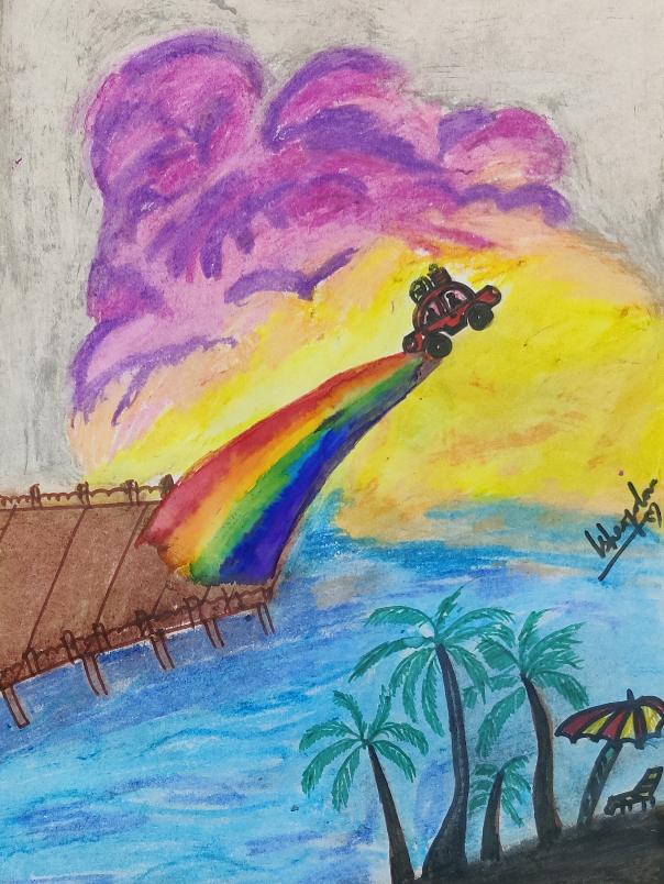 A joint venture, Artist Isha Agnihotri A joint venture, Artist Isha Agnihotri