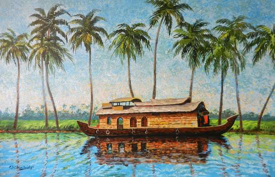 Kerala Houseboat Stock Illustrations – 132 Kerala Houseboat Stock  Illustrations, Vectors & Clipart - Dreamstime