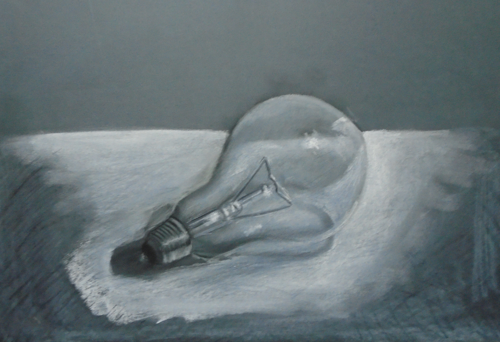 Electric lamp, Painting by  Artist Khaled Hamdy .H Electric lamp, Painting by  Artist Khaled Hamdy .H