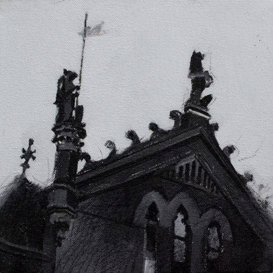 Mumbai Diary - 103, Painting by  Artist Anwar Husain Mumbai Diary - 103, Painting by  Artist Anwar Husain