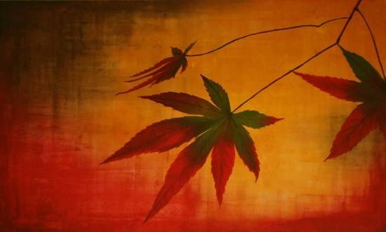 Fall, painting by Anuj Malhotra