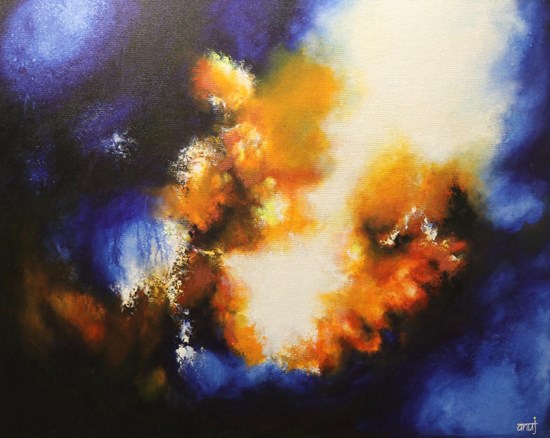 Miracles 4, painting by Anuj Malhotra