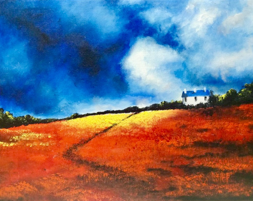 Scotland 1, Painting by Artist Anuj Malhotra Scotland 1, Painting by Artist Anuj Malhotra