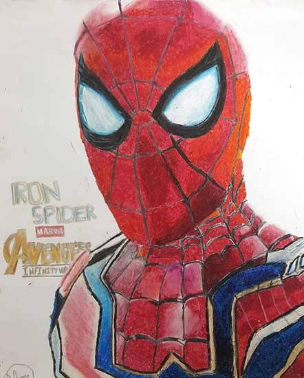 Coloring Pages  Iron Spider Coloringes Spiderman For Color