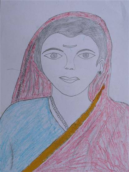 Like a Girl by Aparna Jain Savitribai Phules Portrait on Behance