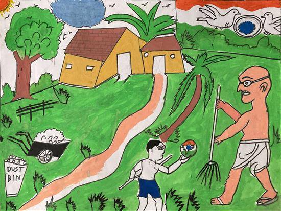 Swachh Bharat Abhiyan Drawing Competition for kids - YouTube