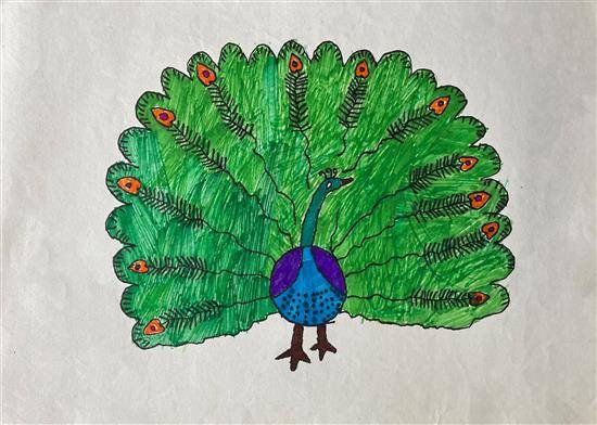 Peahorse. Half Horse, Half Peacock. Artist Signed Print, Multiple  Variations. - Etsy Israel
