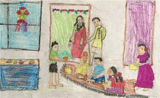 Diwali Day Handprint Art Craft, Preschool DIY Printable Activity Gift Child  Baby Kids Toddler, Happy Diwali Day Memory Keepsake Card - Etsy