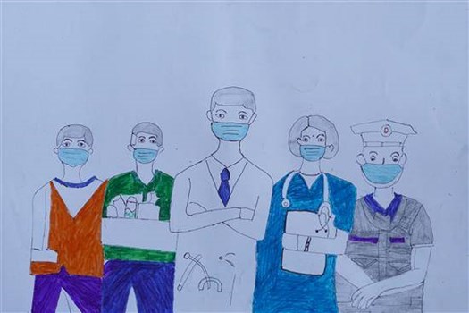 My dream to be doctor - 1 Painting by Meera Bethekar