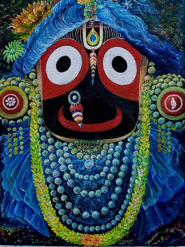 Painting  by Rajat Kumar Das - Lord Jagannath