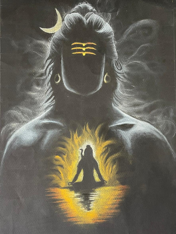 Painting  by Kashish Desai - mahadev