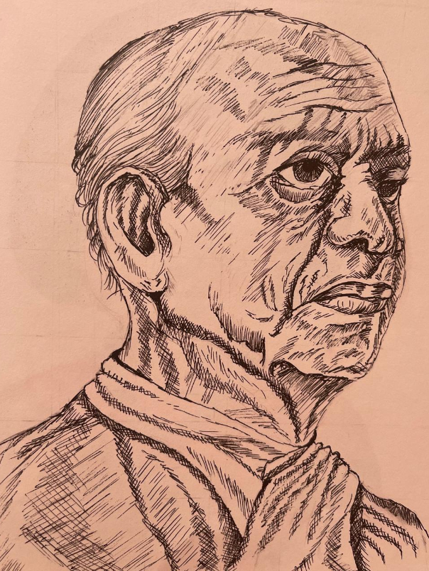 Painting  by Kashish Desai - Sardar Patel