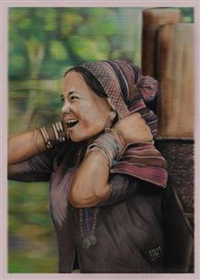 Painting by Ajem Toham - Painting by Ajem Toham -