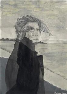 Painting by Harleen Kaur - Motion Painting by Harleen Kaur - Motion