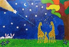 Painting by Priyambika Manjunath - Show you the World Painting by Priyambika Manjunath - Show you the World