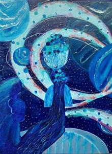 Painting by Priyambika Manjunath - Successful Leader Painting by Priyambika Manjunath - Successful Leader