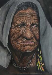 Painting by Dhanshree Agrawal - ECHOES OF TIME Painting by Dhanshree Agrawal - ECHOES OF TIME