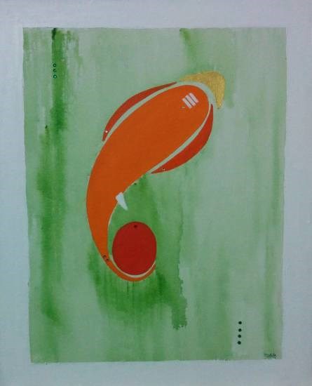 Ganesha - 6, painting by Nandita Sharma