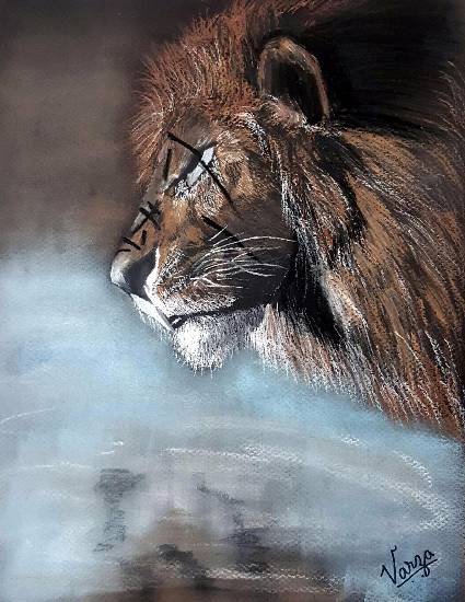 Scar - 2, Painting by Artist Varjavan Dastoor Scar - 2, Painting by Artist Varjavan Dastoor