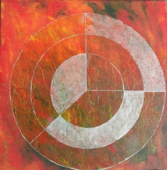 Destiny, painting by Ambika Wahi