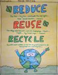 Reduce - Reuse - Recycle Painting by Diya Raghu Katgeri