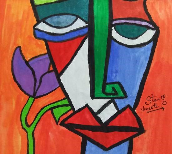 Untitled - 31, painting by Vineet kovuru