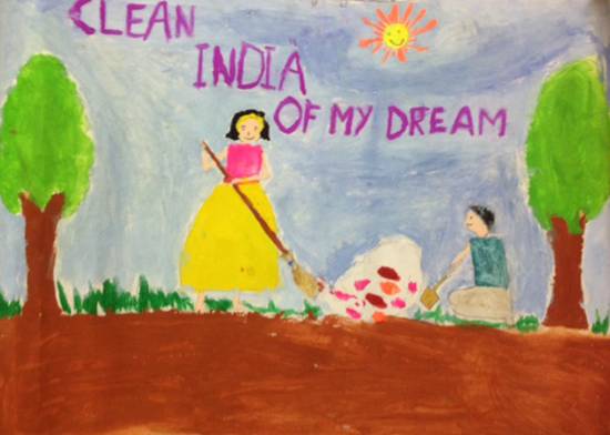 PURAVANKARA BLUEMONT FLAT OWNERS: Clean India Green India Drawing  Competition @ Purva Bluemont on 24 September 2017