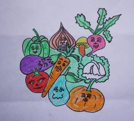 Coloring Pages | Beet Vegetable Coloring Page For Kids