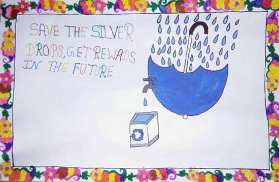Water for Peace | World Water Day poster | Save Water Save Future | Save  Water Drawing - YouTube
