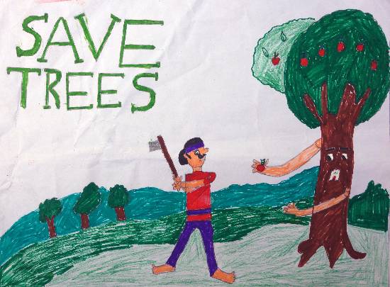 save tree and save life Images • ❤❤Raj arts ❤❤ (@prithwee) on ShareChat