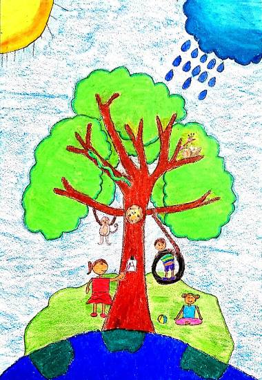 mother nature cartoon - Cerca con Google | Earth drawings, Mother earth  art, Earth art